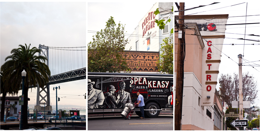 Bay Bridge - Castro neighborhood